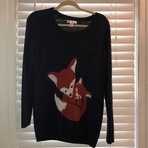 Motherhood Maternity Fox Sweater